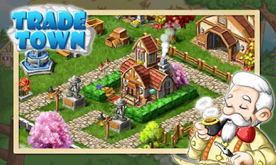 Gameplay of the Trade Town for Android phone or tablet.