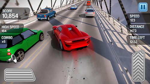 Traffic racing: Car simulator - Android game screenshots.
