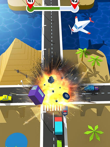 Traffic rush 3D - Android game screenshots.