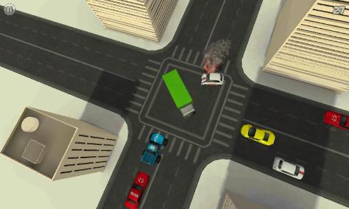 Gameplay of the Traffic buster for Android phone or tablet.