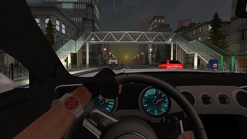 Gameplay of the Traffic driver for Android phone or tablet.