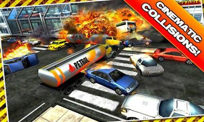 Gameplay of the Traffic Panic 3D for Android phone or tablet.
