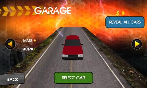 Gameplay of the Traffic racer: Burnout for Android phone or tablet.