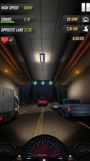 Gameplay of the Traffic rivals for Android phone or tablet.