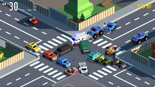 Gameplay of the Traffic rush 2 for Android phone or tablet.