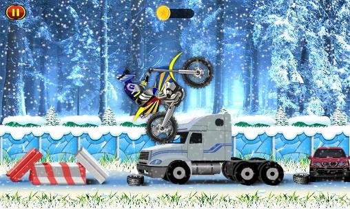 Gameplay of the Trail dirt bike racing: Mayhem for Android phone or tablet.