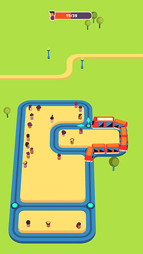 Train taxi - Android game screenshots.