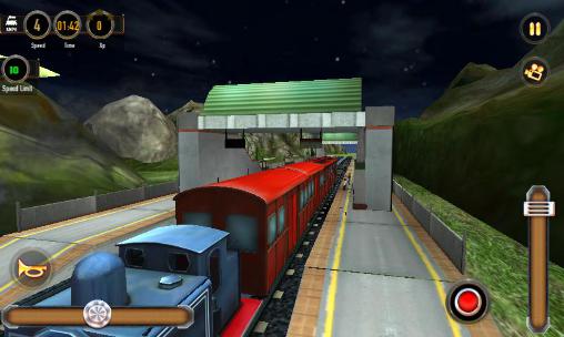 Gameplay of the Train simulator 2016 for Android phone or tablet.