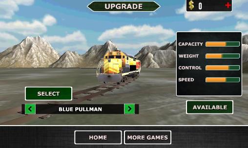 Gameplay of the Trains simulator: Subway for Android phone or tablet.
