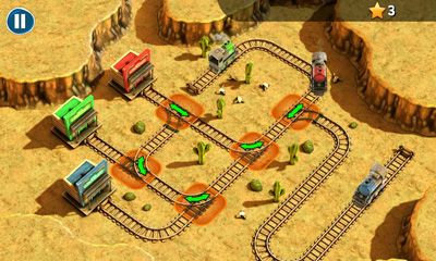 Gameplay of the Trainz Trouble for Android phone or tablet.