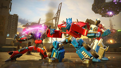 Transformers: Forged to fight - Android game screenshots.