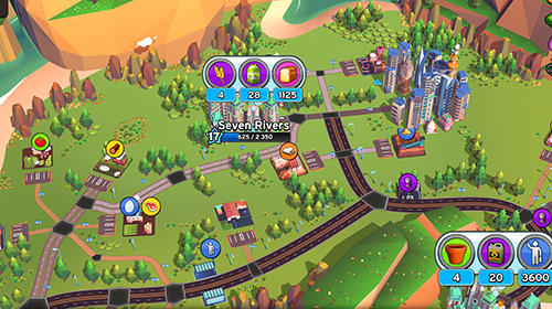 Transit king tycoon - Android game screenshots.