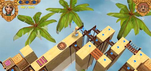 Gameplay of the Traps and treasures for Android phone or tablet.