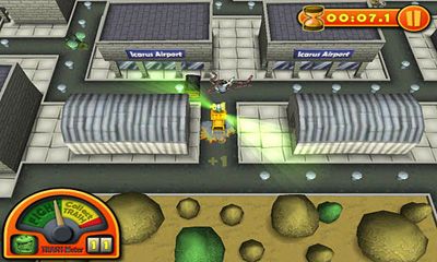 Gameplay of the Trashers for Android phone or tablet.