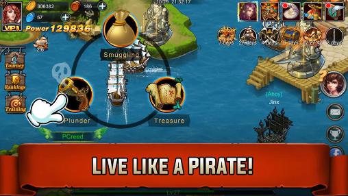 Gameplay of the Treasure map for Android phone or tablet.