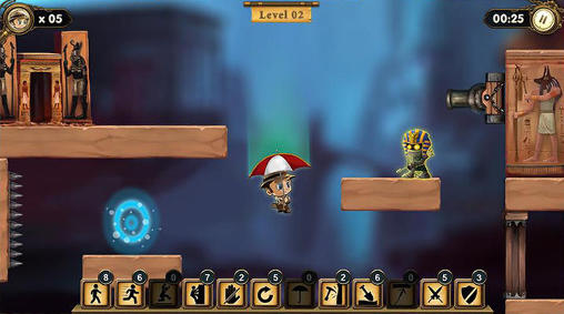 Gameplay of the Treasure rush for Android phone or tablet.