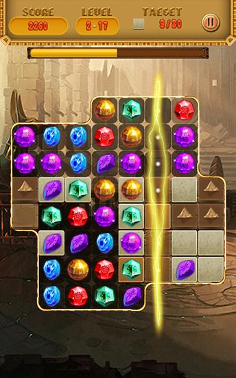 Gameplay of the Treasures of Cleopatra for Android phone or tablet.