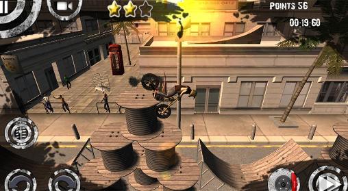 Gameplay of the Trials ultimate 3D HD for Android phone or tablet.
