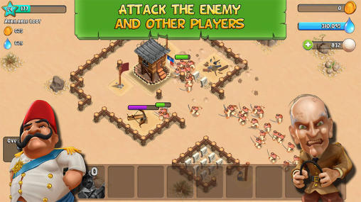 Gameplay of the Tribal rivals for Android phone or tablet.