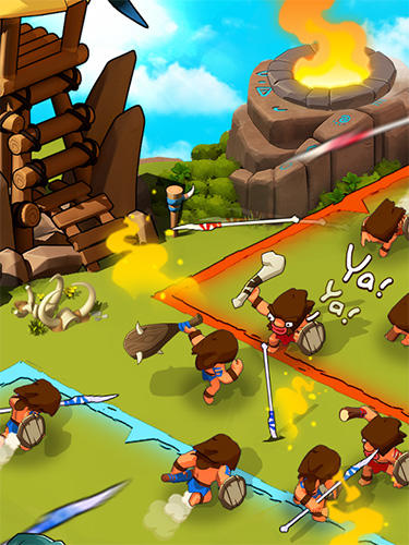 Tribes age - Android game screenshots.