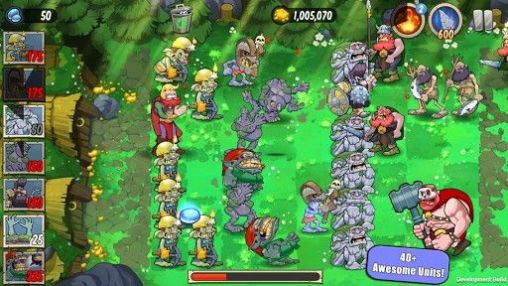 Gameplay of the Trolls vs vikings for Android phone or tablet.