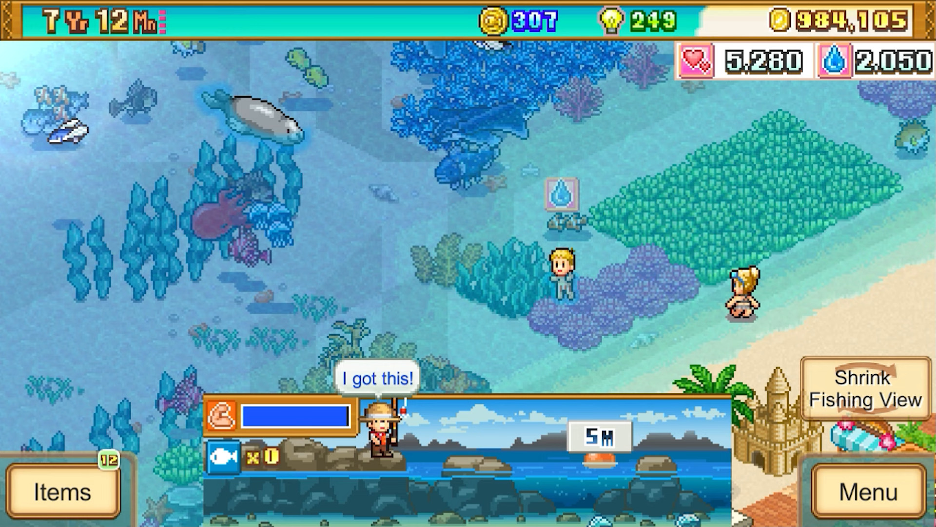 Tropical Resort Story - Android game screenshots.