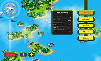 Gameplay of the Tropical Stormfront for Android phone or tablet.
