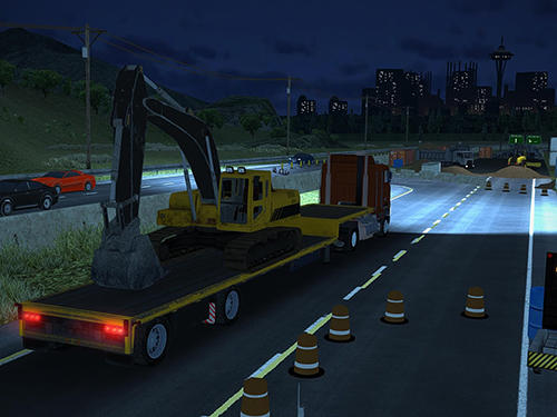 Truck simulator pro 2 - Android game screenshots.