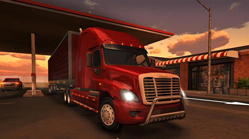 Truck simulator USA - Android game screenshots.