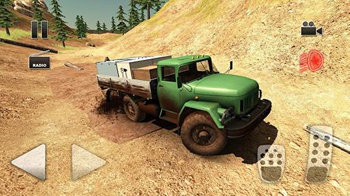 Gameplay of the Truck driver: Crazy road 2 for Android phone or tablet.