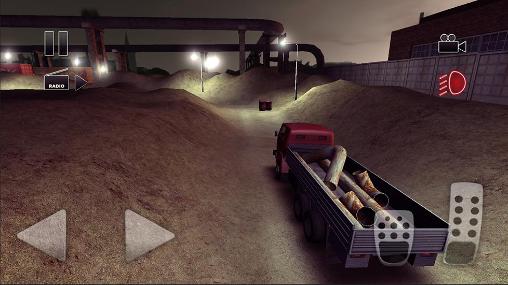Gameplay of the Truck driver: Steep road for Android phone or tablet.