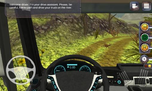 Gameplay of the Truck simulator: Offroad for Android phone or tablet.