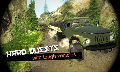 Gameplay of the Truck simulator offroad 2 for Android phone or tablet.
