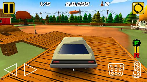 Gameplay of the Truck trials 2: Farm house 4x4 for Android phone or tablet.
