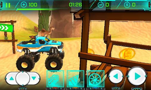 Gameplay of the Trucksform for Android phone or tablet.