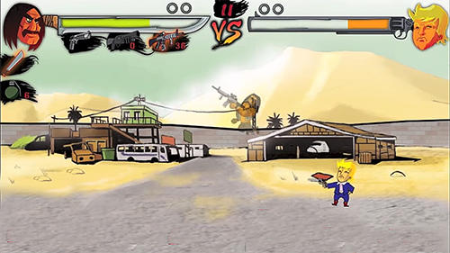 Gameplay of the Trump vs Machote for Android phone or tablet.