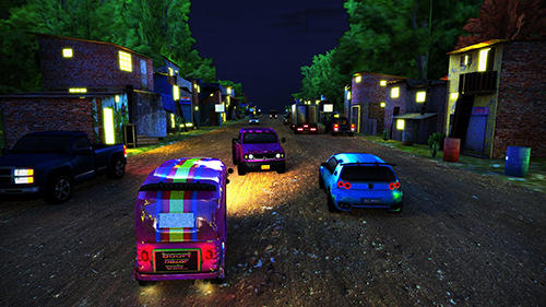 Tuk tuk drive traffic simulator 3D. Rickshaw traffic street racing - Android game screenshots.
