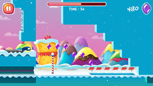 Tummy slide - Android game screenshots.