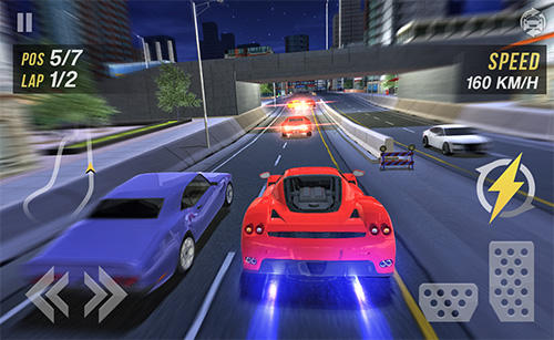 Turbo fast city racing 3D - Android game screenshots.