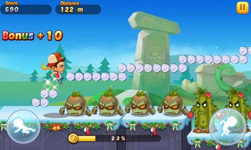 Gameplay of the Turbo run! for Android phone or tablet.