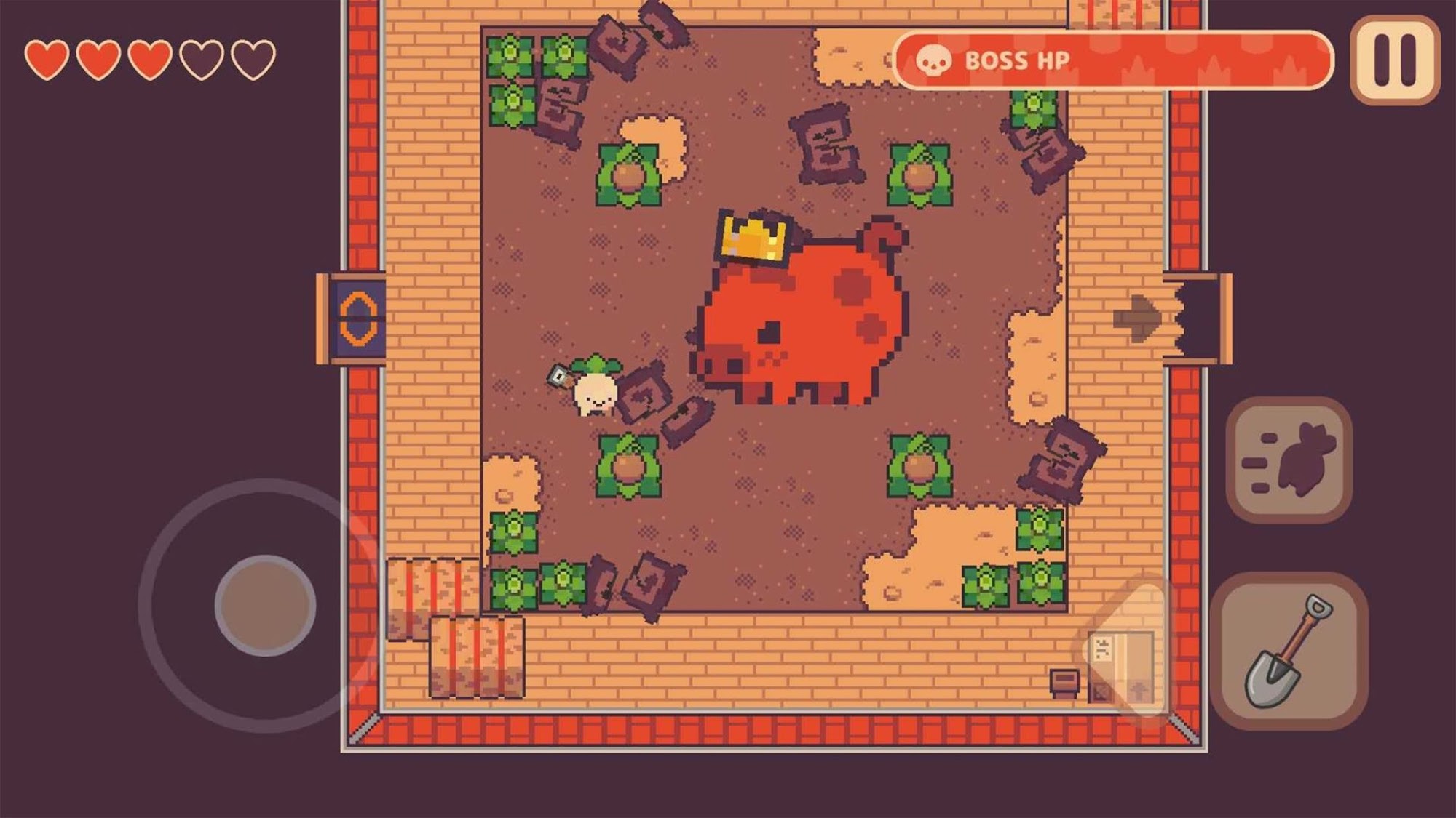 Turnip Boy Commits Tax Evasion - Android game screenshots.