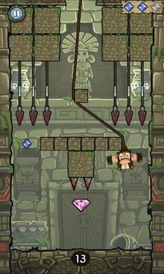 Gameplay of the Twist n'Catch for Android phone or tablet.