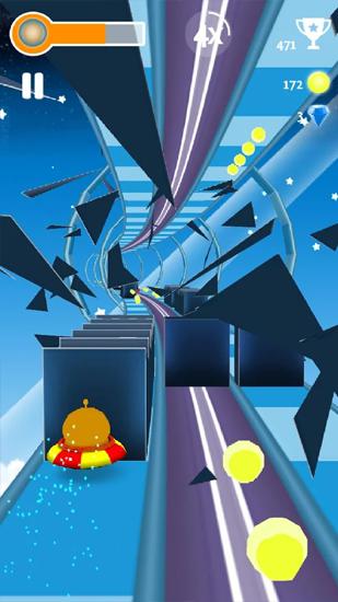 Gameplay of the Two roads for Android phone or tablet.