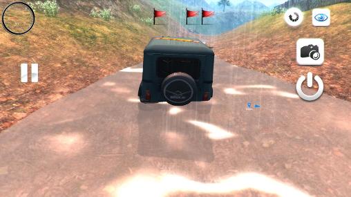 Gameplay of the UAZ 4x4 offroad simulator: Racing 2015 for Android phone or tablet.