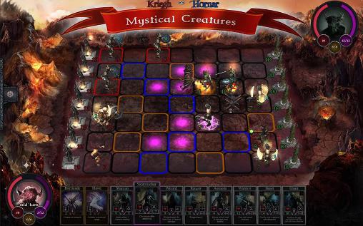 Gameplay of the Uhr: Warlords for Android phone or tablet.