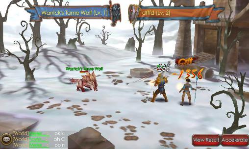 Gameplay of the Ultima phantasia for Android phone or tablet.