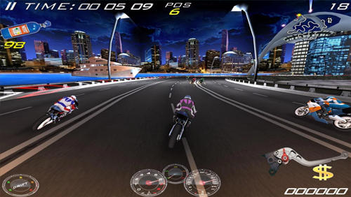 Ultimate moto RR 4 - Android game screenshots.