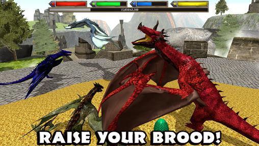 Gameplay of the Ultimate dragon simulator for Android phone or tablet.