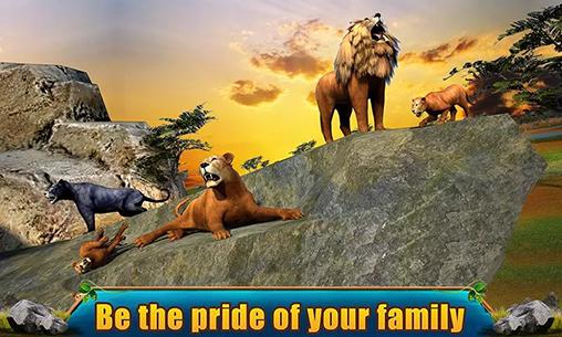 Gameplay of the Ultimate lion adventure 3D for Android phone or tablet.