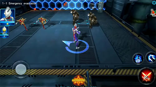 Ultraman legend hero - Android game screenshots.